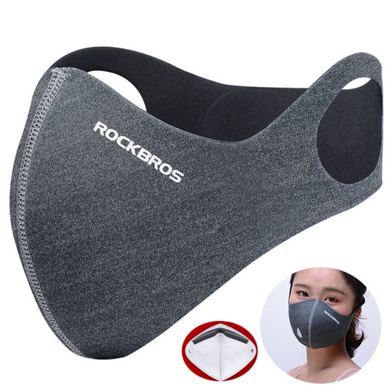Rockbros Sport Outdoor Bike Cyklistika Prodyšná Vodotěsná Ochranná Maska Pm 2.5 Anti Dust Velo Mask