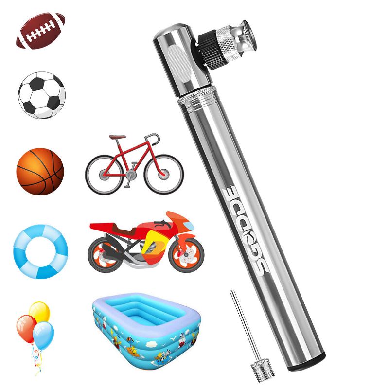 Sgodde Přenosná Mini Pumpa Na Kolo 300psi Nafukovací Vzduchem Vysokotlaká Multifunkční Pro Horské Silniční Basketbalová Hračka