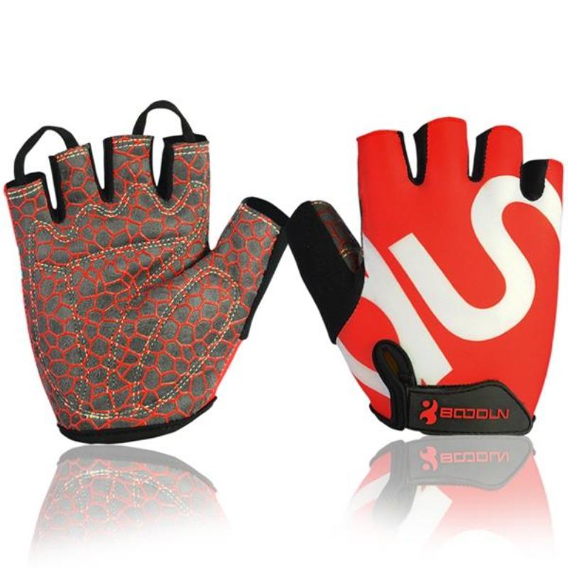 Unisex Fitness Cyklistické Rukavice Silica Gel Protiskluzové Sportovní Na Činky