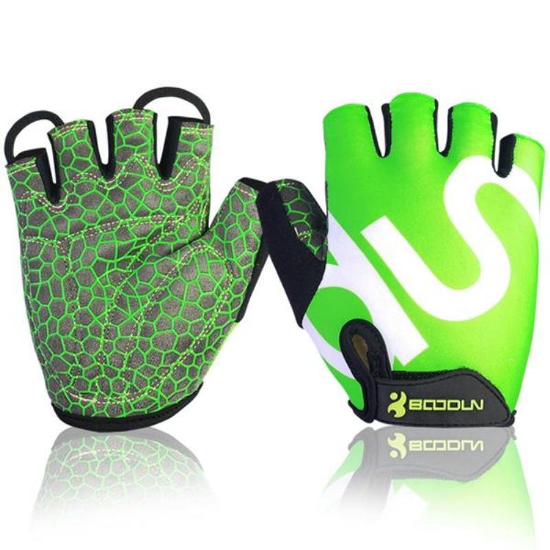 Unisex Fitness Cyklistické Rukavice Silica Gel Protiskluzové Sportovní Na Činky