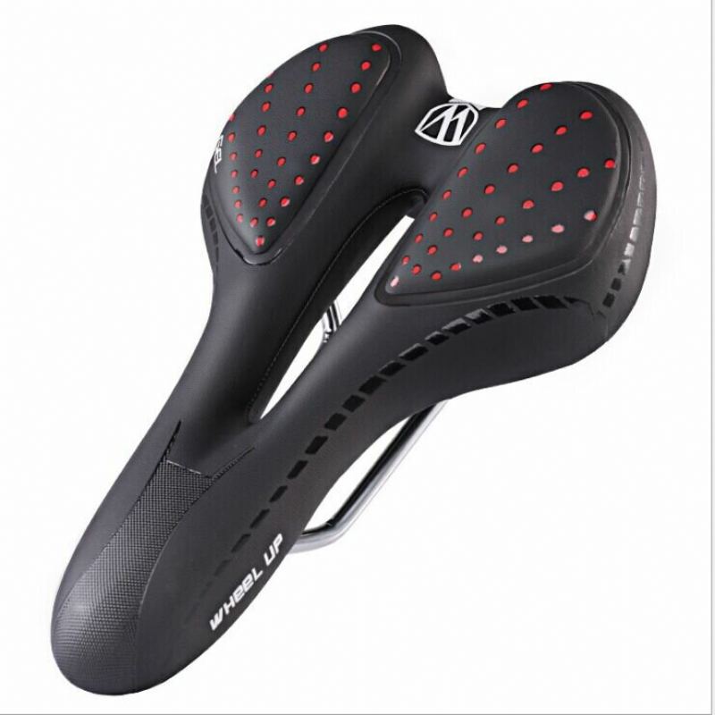 Wheel Up Cyklistické Sedlo Duté Prodyšné Reflexní Absorpce Nepromokavá Měkká Paměťová Houba Polštář
