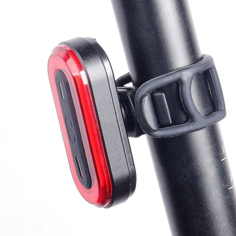 Zadní Světlo Na Kolo Usb Nabíjení Led