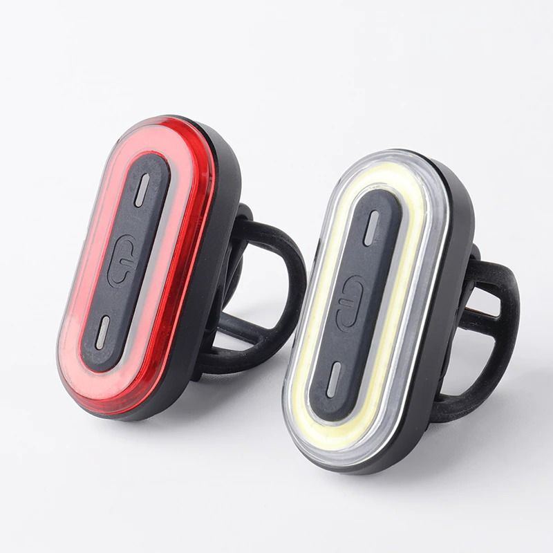Zadní Světlo Na Kolo Usb Nabíjení Led