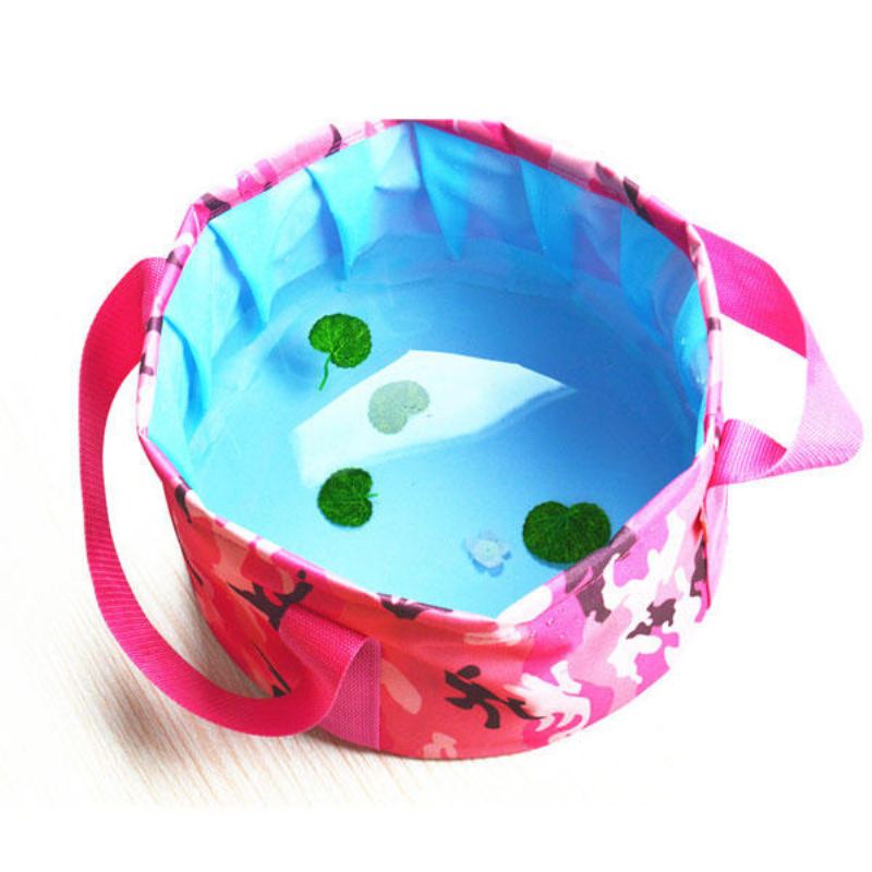 Cestovní Přenosný Skládací Kbelík Na Vodu Outdoor Camping Pinic Fishing Storage Košík