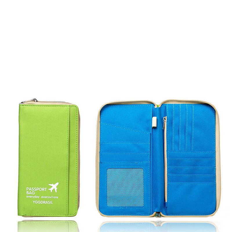 Oxford Travel Wallet Passport Holder Waterproof Cover Bag