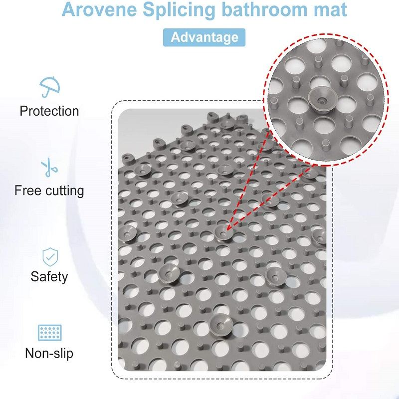 Spliced Bath Mat Toaleta Kuchyň Bazén Vodotěsný