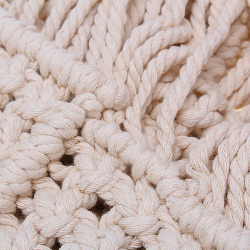 Macrame Backdrop Curtains Visící Bo Ho Svatební Věšák Bavlna Wall Art Home Decor