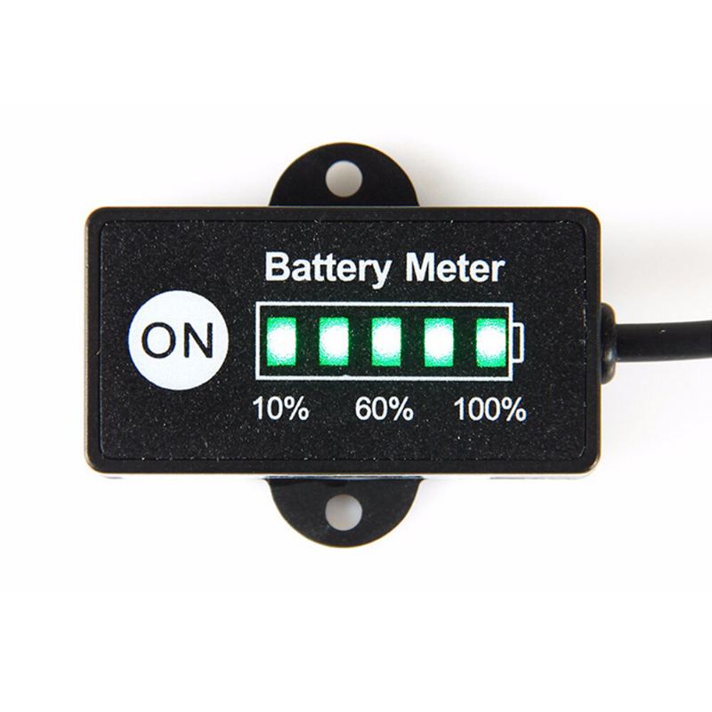 12/24v Lcd Voltmetr Indikátor Kapacity Baterie Elektroměr Pro Olověné / Lithium-kobaltové / Lithium-železo-fosfátové