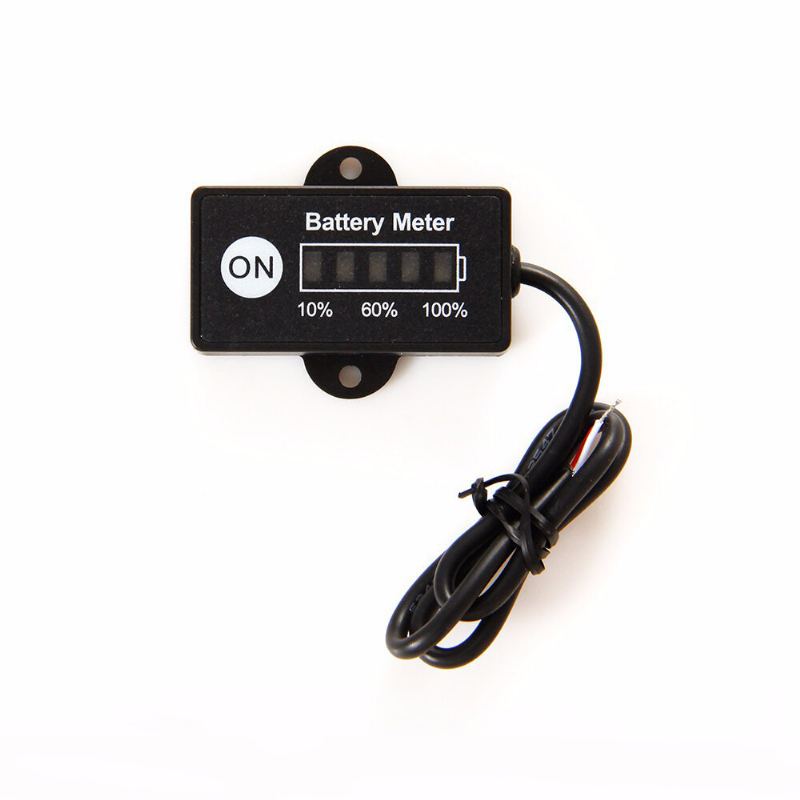 12/24v Lcd Voltmetr Indikátor Kapacity Baterie Elektroměr Pro Olověné / Lithium-kobaltové / Lithium-železo-fosfátové