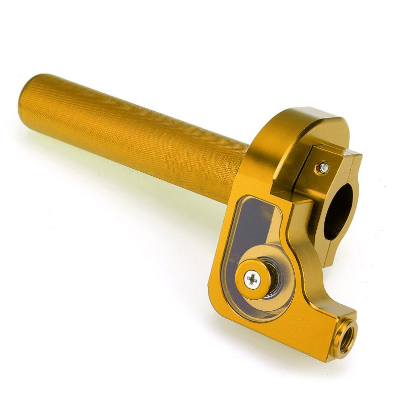 22mm 7/8" Throttle Twist Grip Řídítka Z Eloxovaného Hliníku Bike Dirt Pit Universal