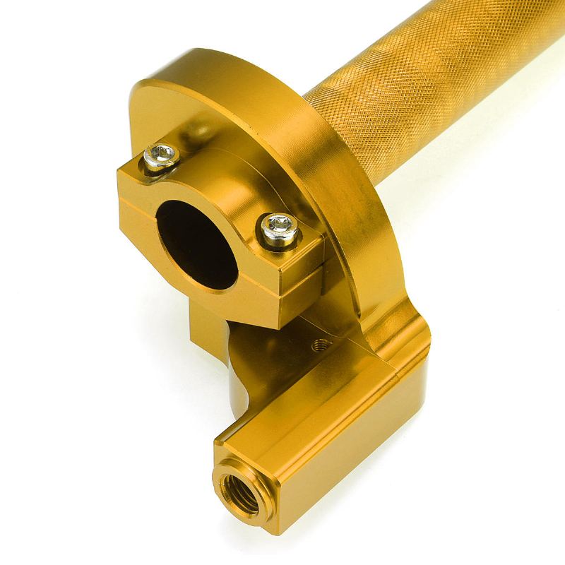 22mm 7/8" Throttle Twist Grip Řídítka Z Eloxovaného Hliníku Bike Dirt Pit Universal