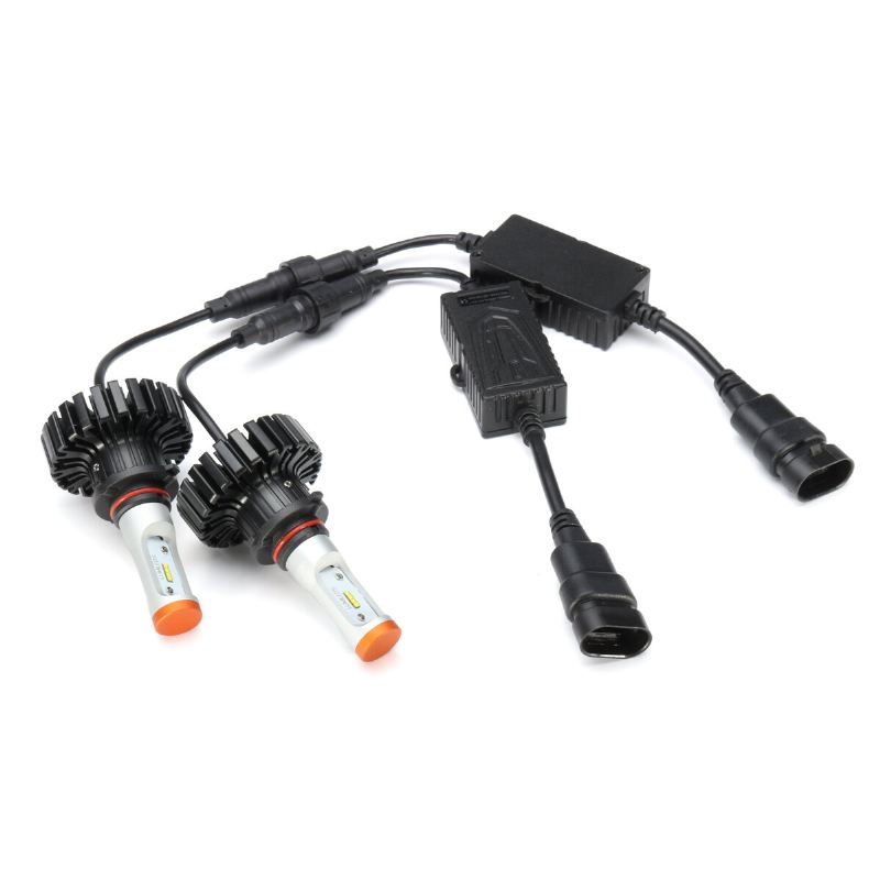 2ks H7/9005/9006/h10 6500k Led Žárovky Světlometů Konverzní Sada Žárovek