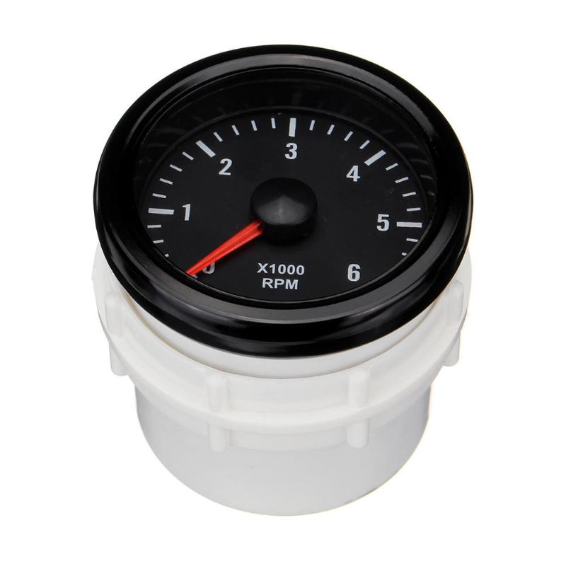 52 mm 0-6000 Rpm (na Přístrojové Desce) Elektrický Otáčkoměr Pro Dieselový Motor