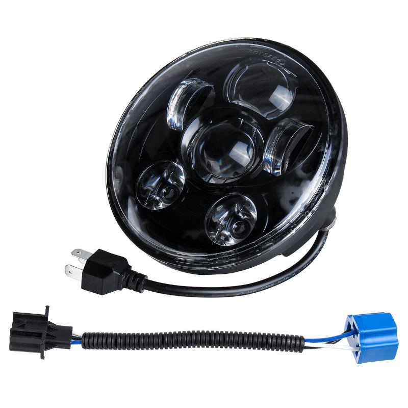 5.75" H4 H13 Motocyklové Led Světlomety Utěsněný Projektor Hi-lo Beam Head Lamp For Harley