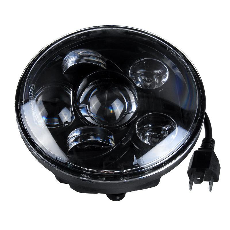 5.75" H4 H13 Motocyklové Led Světlomety Utěsněný Projektor Hi-lo Beam Head Lamp For Harley