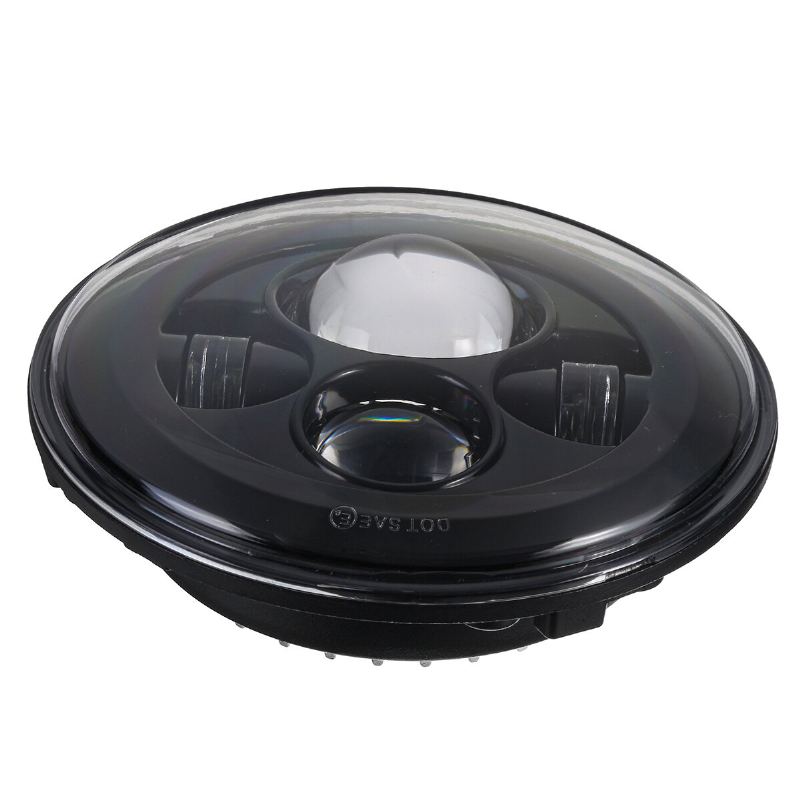7palcový 300w Motocyklový Led Světlomet Hi-lo Beam Kulatá Pro Honda Pro Jeep
