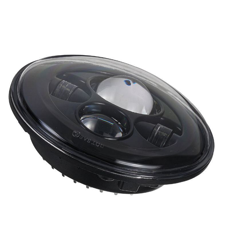 7palcový 300w Motocyklový Led Světlomet Hi-lo Beam Kulatá Pro Honda Pro Jeep