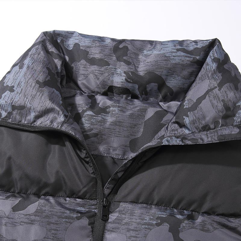 Elektrická Vesta Vyhřívaná Látková Bunda Usb Teplá Vyhřívací Podložka Body Winter Warmer Grey