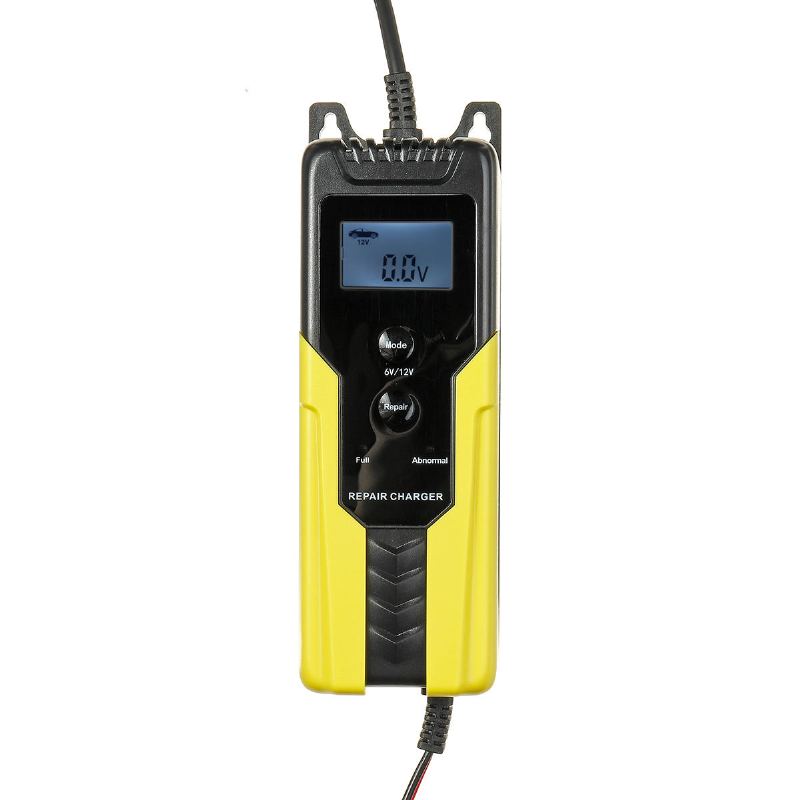 Inteligentní Lcd 4.5-100ah Výstup 6v/2a 12v/4a Automotocyklová Automatická Pulzní Nabíječka Baterií