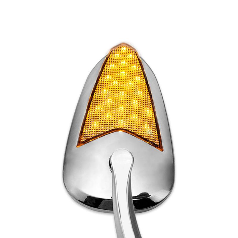 Motocykl 24led Směrová Světla Zpětná Zrcátka