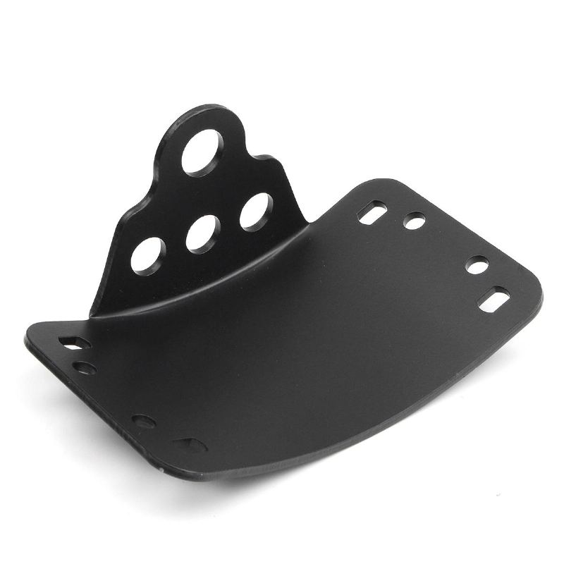 Svislá Boční Montáž Zadního Světla Držák Spz Pro Harley Chopper Black
