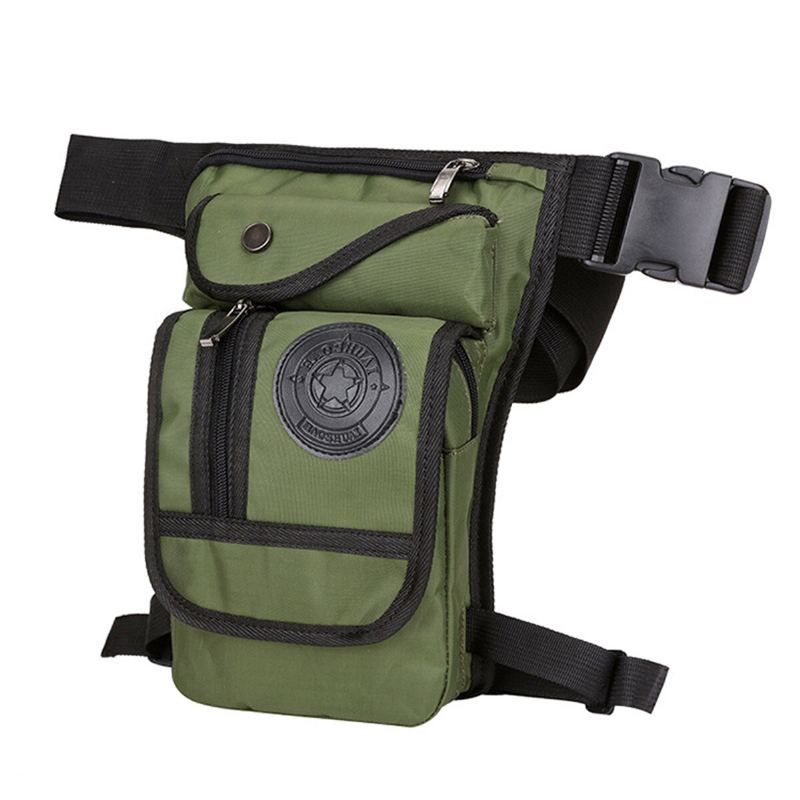 Voděodolná Nylonová Taška Na Motocykl Drop Leg Men Tactical Outdoor Pas Fanny Pack