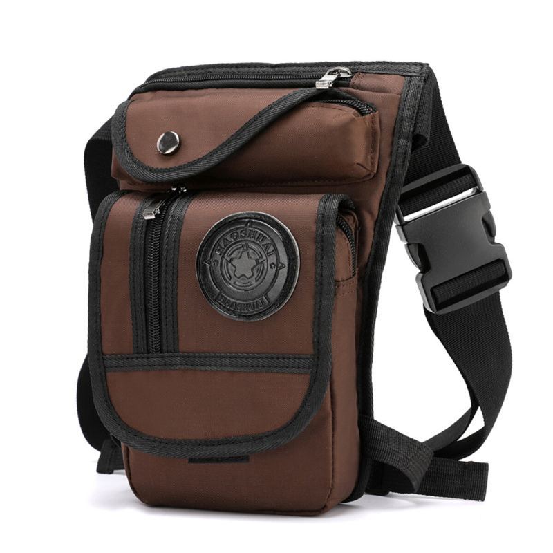Voděodolná Nylonová Taška Na Motocykl Drop Leg Men Tactical Outdoor Pas Fanny Pack