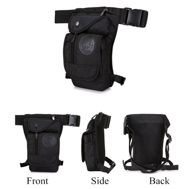 Voděodolná Nylonová Taška Na Motocykl Drop Leg Men Tactical Outdoor Pas Fanny Pack