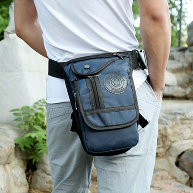 Voděodolná Nylonová Taška Na Motocykl Drop Leg Men Tactical Outdoor Pas Fanny Pack