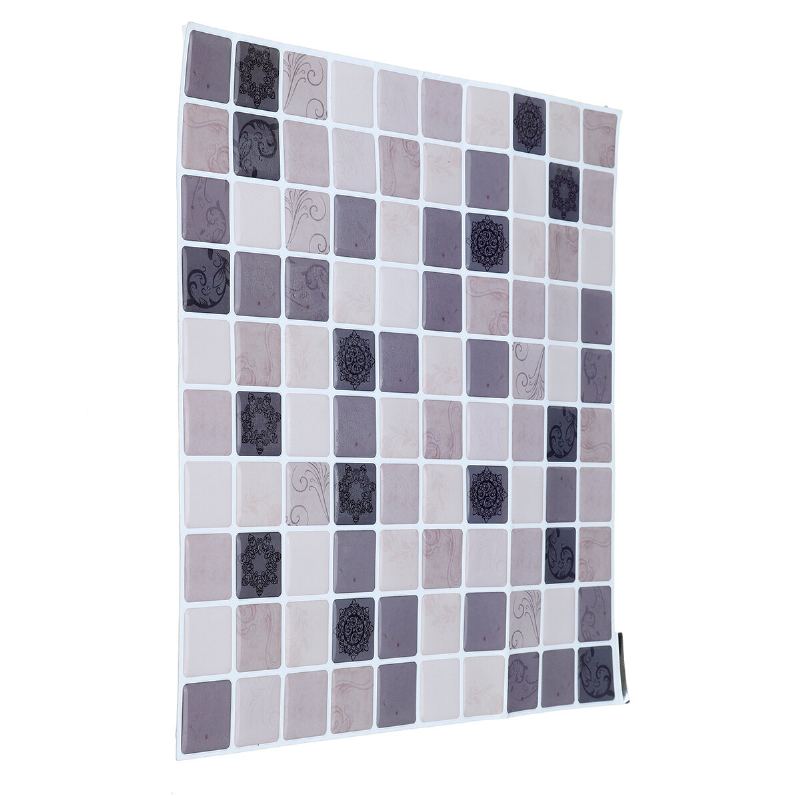 10'' *10'' 3d Samolepka Na Zeď Koupelnové Samolepky Pvc Umělecká Plakátová Dekorace