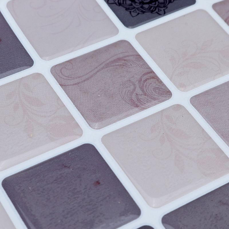 10'' *10'' 3d Samolepka Na Zeď Koupelnové Samolepky Pvc Umělecká Plakátová Dekorace