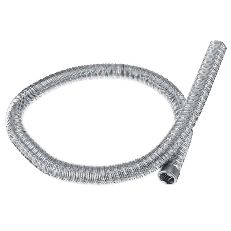 100 cm Id 24 mm Nerezové Výfukové Potrubí Vzduchové Nafty S Uzávěrem Pro Ohřívač Webasto