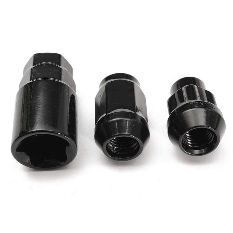 20ks/sada M12 X 1.5 Matice Kol 19mm Šestihranná Pojistná Blots