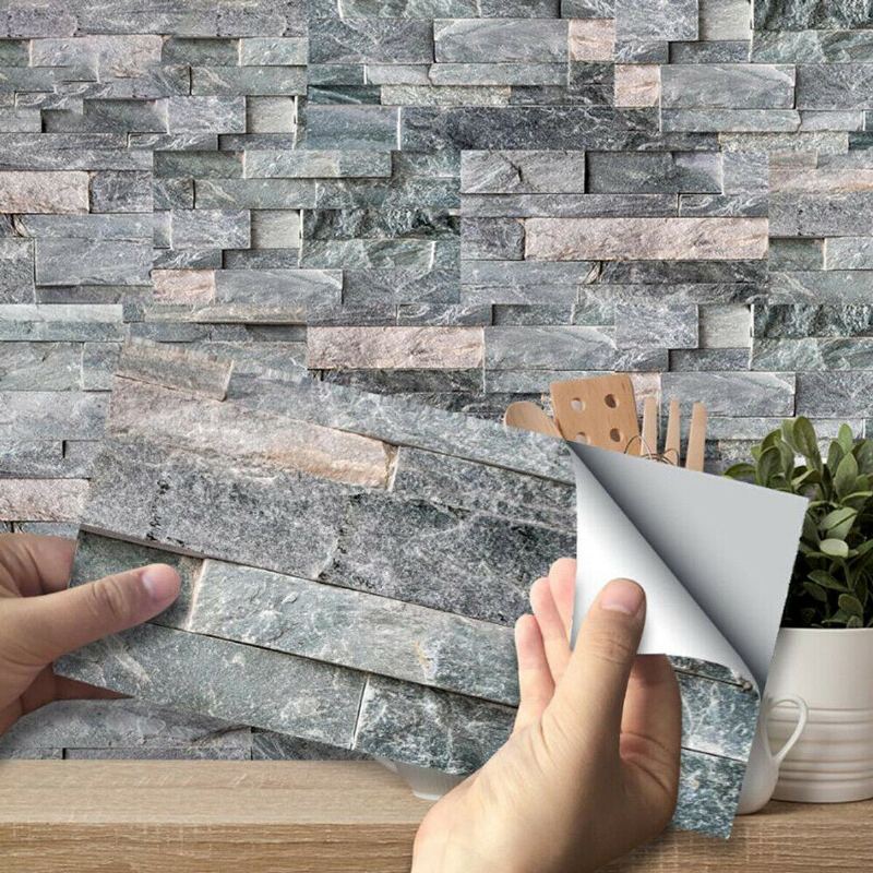 9ks Samolepky Na Kuchyňské Dlaždice Mozaikové Tapety Koupelna Samolepící Dekor Domácí Diy
