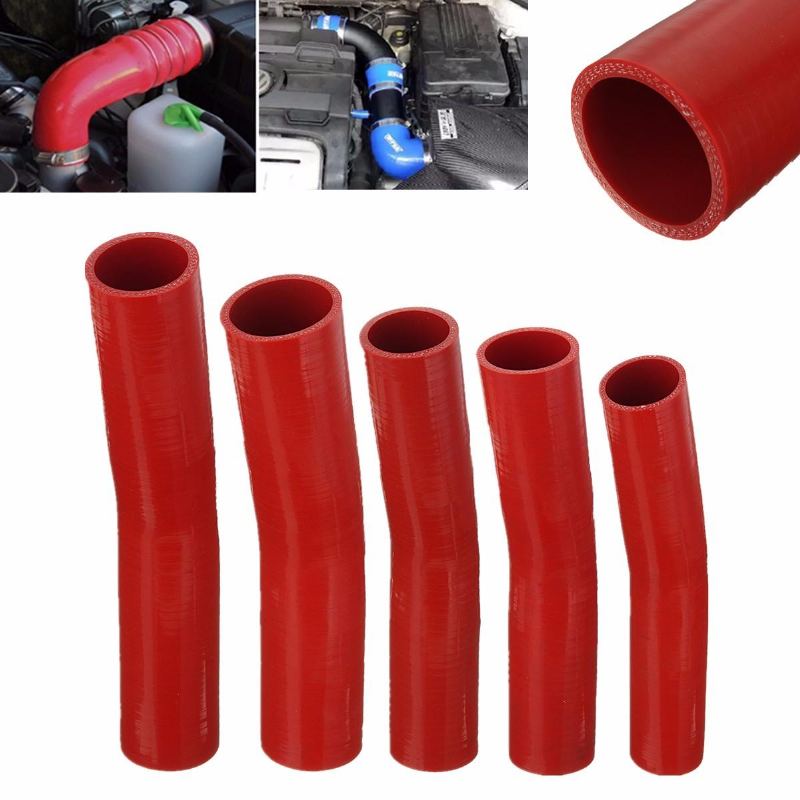 Auto Silikonové Hadice Gumové 15stupňové Koleno Ohyb Vzduch Voda Chladivo Spojka Trubek