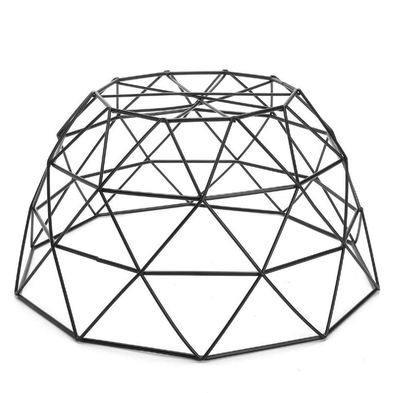 Dekorace Z Geometrického Kovového Drátu Úložný Stojan Na Výstavní Košík Na Mísu S Ovocem