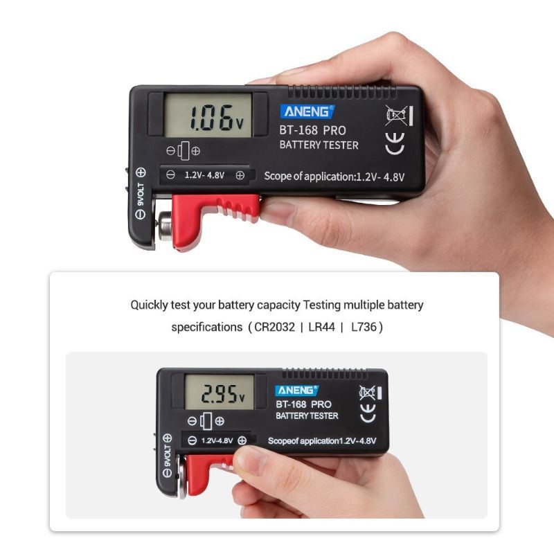 Digitální Tester Kapacity Lithiové Baterie