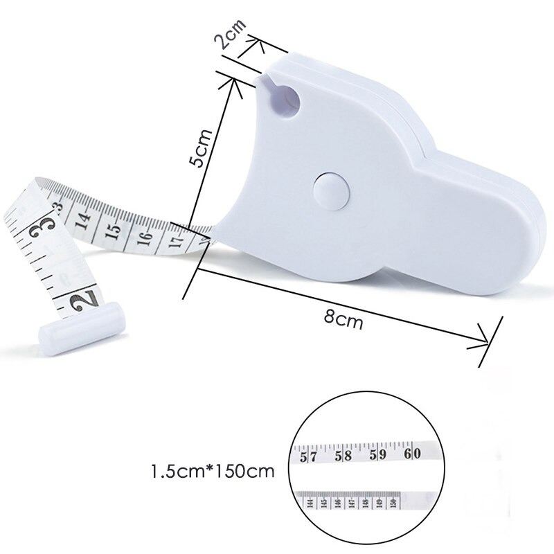 Měřicí Páska 150 cm/60 Palcový Measure Meter Film Pro Tělo Pas Hrudník Nohy
