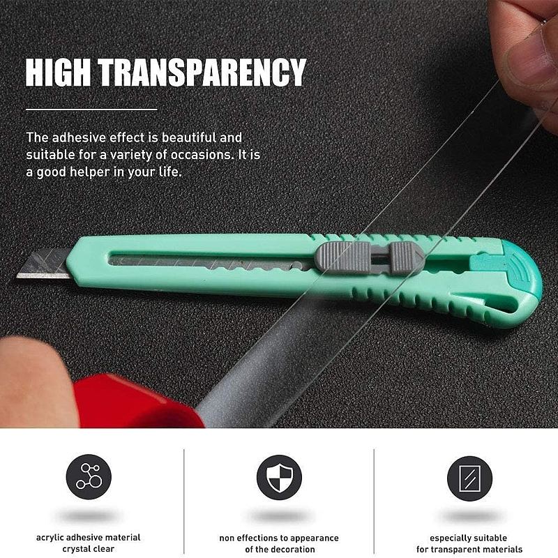 Oboustranná Páska Heavy Duty Acrylic Clear Strong Adhesive
