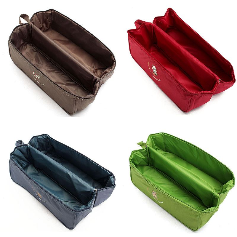 Přenosná Nylonová Cestovní Úložná Taška Pouch Pouzdro Kosmetický Organizér Na Zavazadla