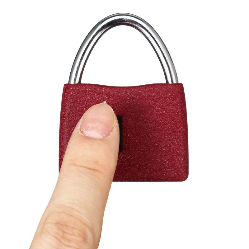Přenosný Smart Keyless Bezklíčový Zámek Dveří Zavazadlového Prostoru Anti Theft Fingerprint Security Visací