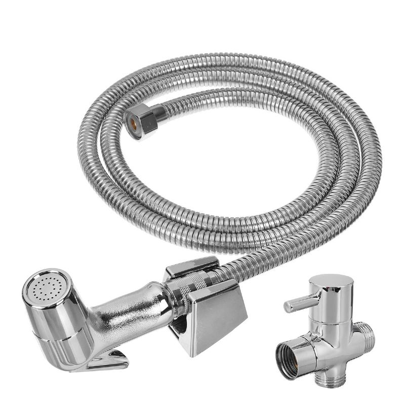 Ruční Sprchová Hlavice Sprcha Wc Bidet Sprej Mycí Jet Shattaf Diverter Set