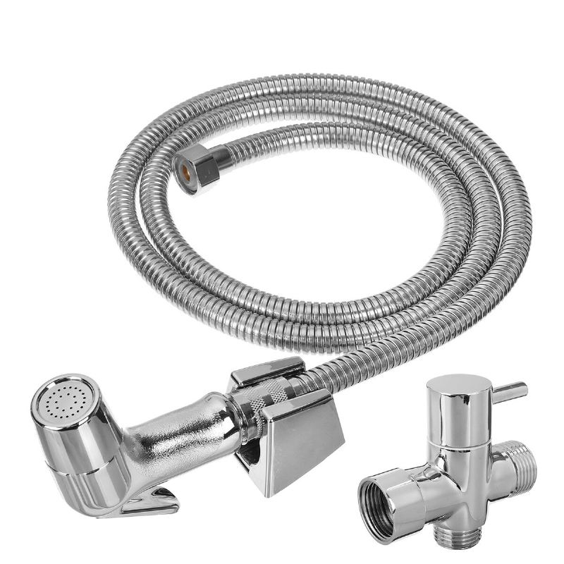 Ruční Sprchová Hlavice Sprcha Wc Bidet Sprej Mycí Jet Shattaf Diverter Set