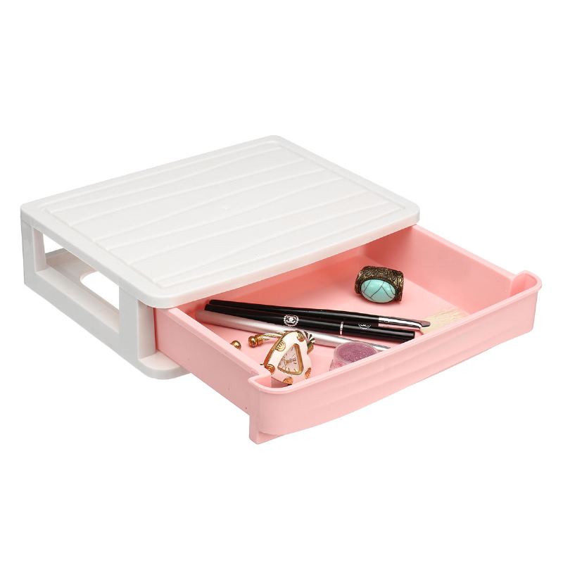 Vícevrstvá Zásuvka Makeup Box Úložný Box Na Kosmetické Šperky Stolní Organizér