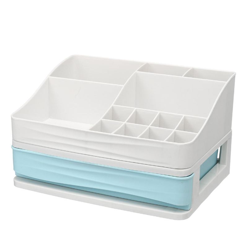 Vícevrstvá Zásuvka Makeup Box Úložný Box Na Kosmetické Šperky Stolní Organizér