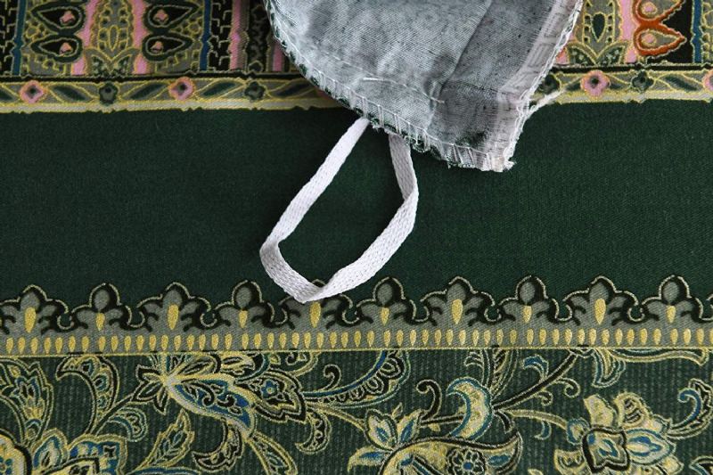 3 Ks Boho Sada Povlečení Vintage Zelená Damaškové České Sady 100% Broušená Bavlna