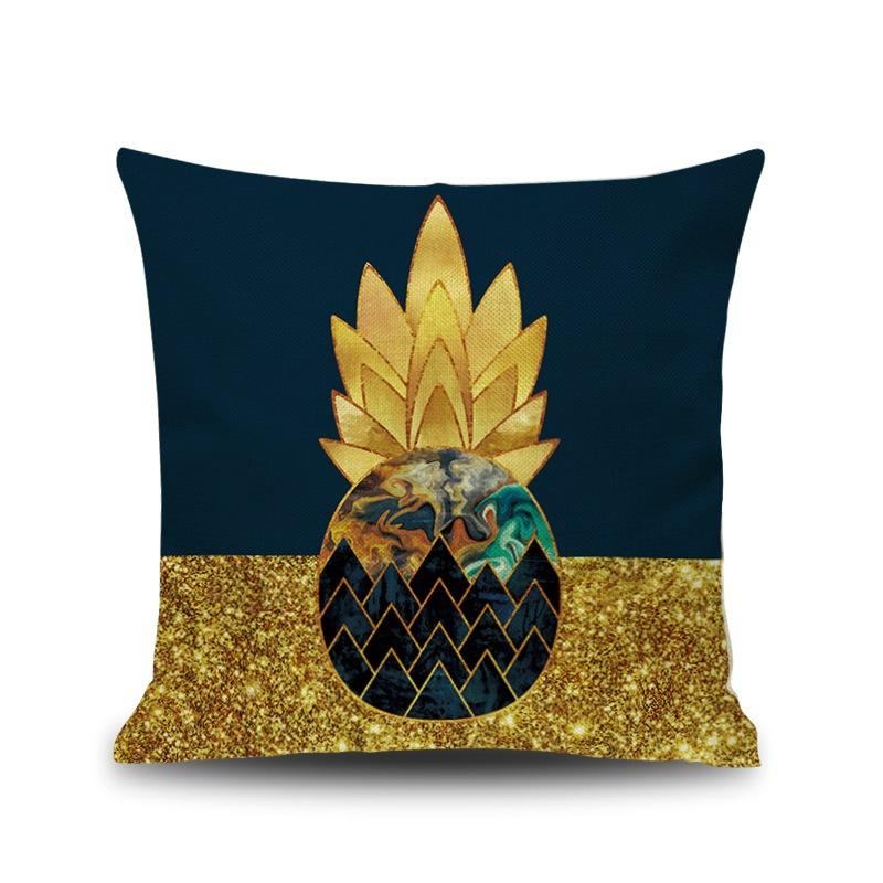 Ins Severský Ananas Kaktus Geometrický Styl Povlečení Na Polštář Domácí Pohovka Art Decor Sedák Potah Na
