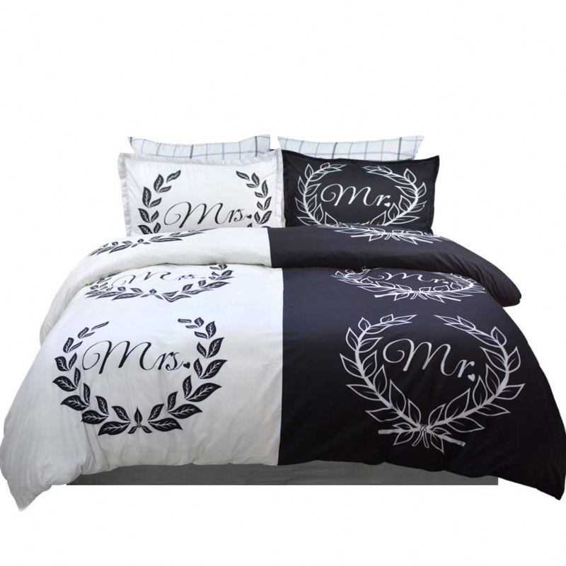 Sada Povlečení Paisley Queen Size 3dílná Na Přikrývku Z Českého Damašku Se Zapínáním Na Zip (1 Povlak Na Peřinu + 2 Přikrývky)