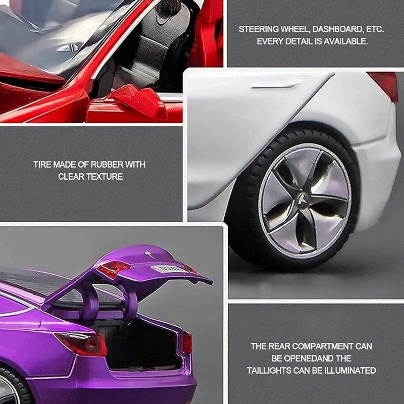 Automobil Tesla Model 3 Z Lehké Slitiny