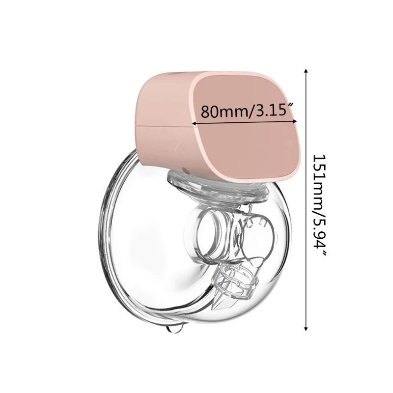 Elektrická Odsávačka Mateřského Mléka Silent Usb Dobíjecí